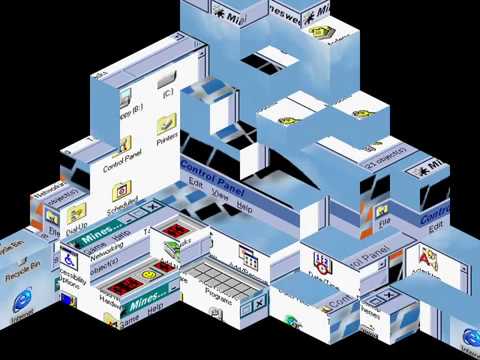 Windows 95 Plus! - Windows 95 screen saver - YouTube