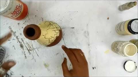 Crackle with Modpodge-TUTORIAL