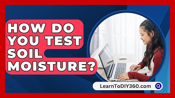 How Do You Test Soil Moisture? - LearnToDIY360.com