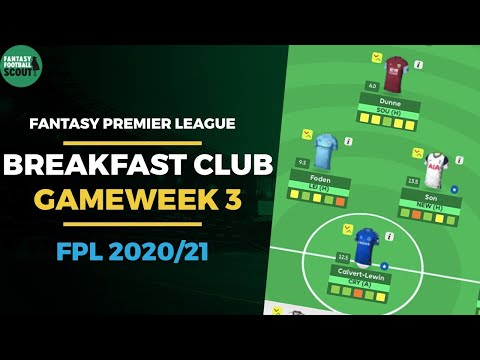 FPL Breakfast Club Gameweek 3 | WILDCARD REVEAL! | Fantasy Premier League Tips 20/21