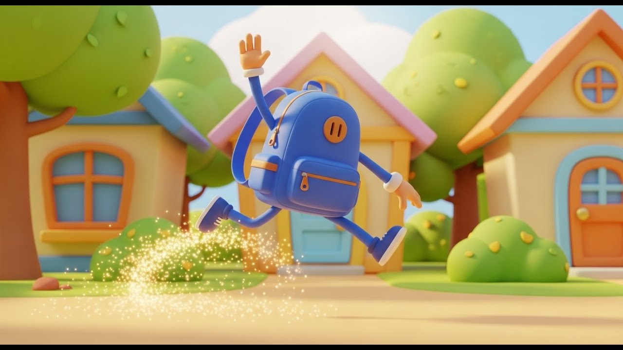My Backpack Danced at Night | Fun Nursery Rhymes and Imaginative Songs ...