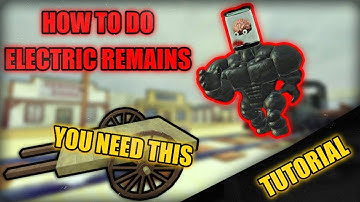 How to COMPLETE ELECTRIC REMAINS CHALLENGE on DEAD RAILS
