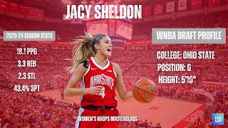 2024 WNBA Draft Scouting Report - Jacy Sheldon