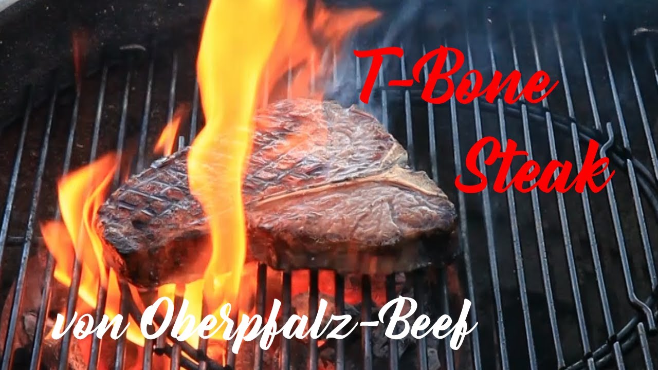 Butterzartes | T-Bone Steak | Dry Aged (700g) | vom Holzkohlegrill ...