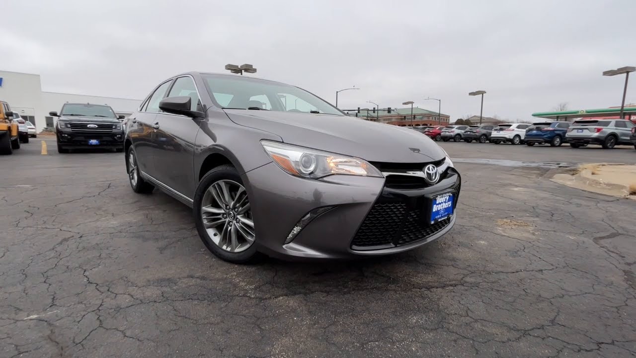 2016 Toyota Camry Iowa City, Cedar Rapids, North Liberty, Waterloo