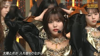 Best Artist 2025｜乃木坂46「same numbers」気品あふれる名ステージ/ベストアーティスト2025