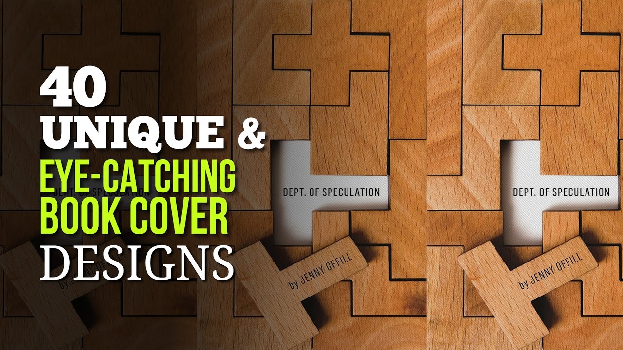 40 Unique and Eye Catching Book Cover Designs - YouTube