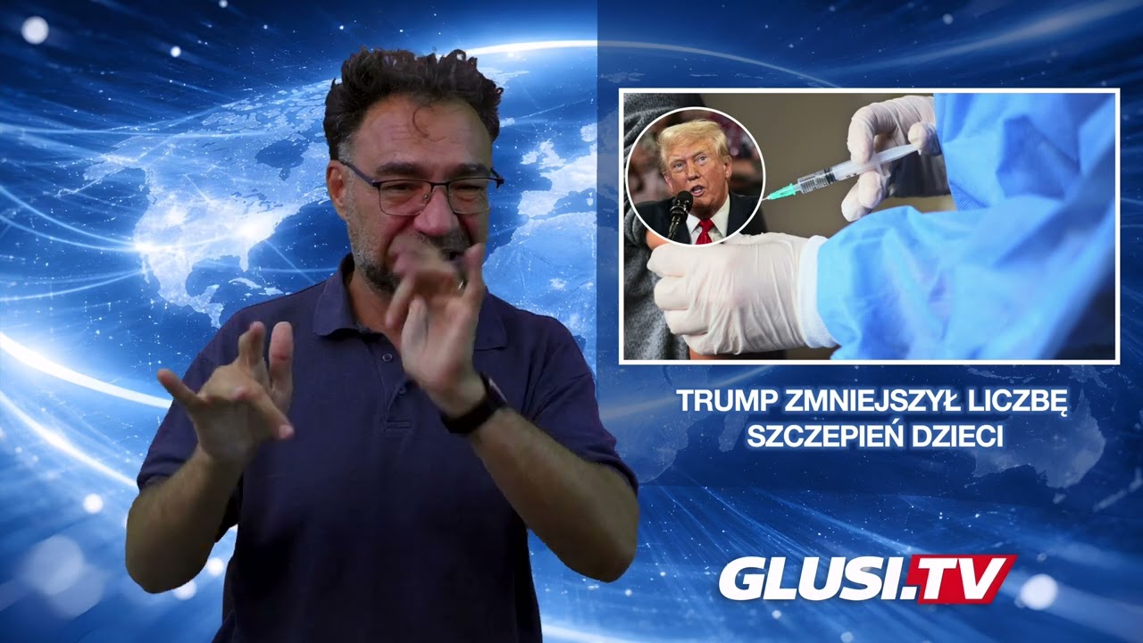 Trump zmniejszył liczbę szczepień dzieci