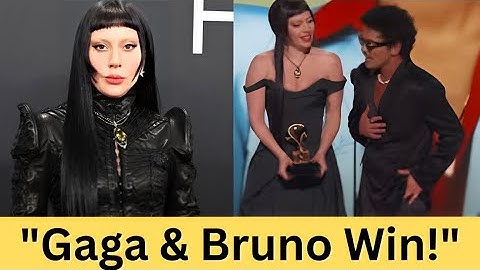 LADY GAGA & BRUNO MARS Win BEST POP DUO/GROUP PERFORMANCE | 2025 GRAMMYs