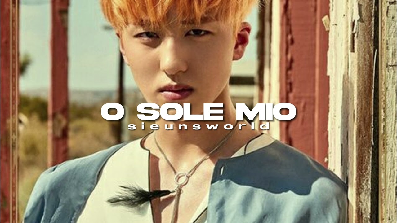 sf9 - o sole mio (sped up)