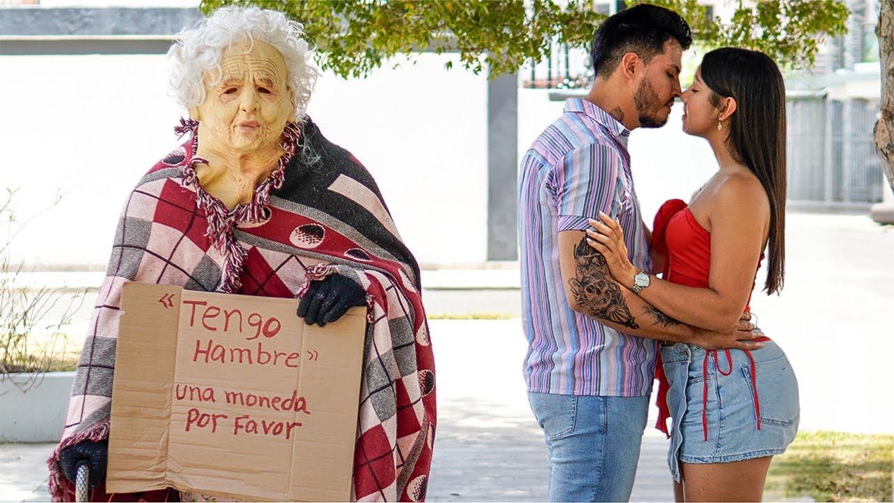 Se disfrazó de anciana para espiar a su esposa y esto fue lo que descubrió.