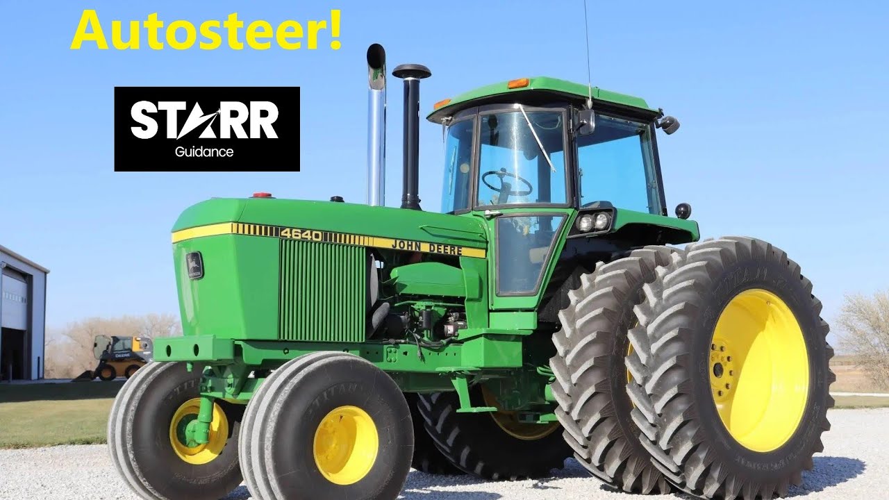AgOpenGPS x Starr Guidance! John Deere 4640 Test!