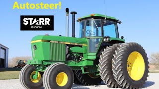 AgOpenGPS x Starr Guidance! John Deere 4640 Test!