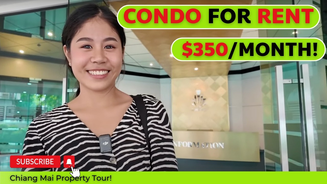 Thailand Condo Rentals - Modern Condo for 340USD - Would you live here? The Shine Condo Chiangmai