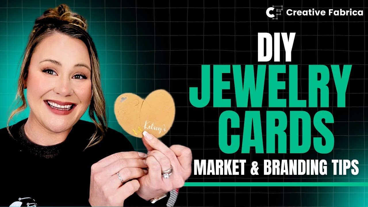 DIY Jewelry Cards | Market & Branding Tips ✨