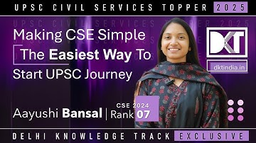 Rank 7 CSE 2024 | Aayushi Bansal
