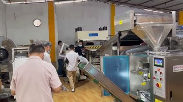 Auto jigsaw puzzle die cutting, breaking and packaging line