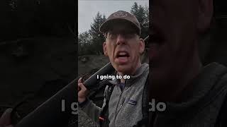 Grizzly encounter in alaskan woods  #survival #wilderness #adventure #outdoors #camping #bear