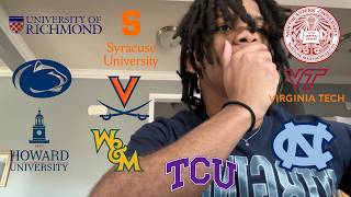 2026 AUTHENTIC COLLEGE DECISION REACTIONS | UVA, UNC, Howard, URichmond