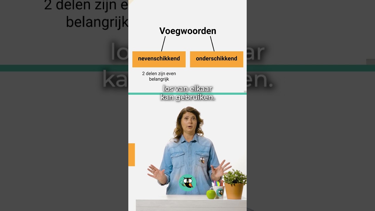 Wist jij dat er twee verschillende soorten voegwoorden zijn?