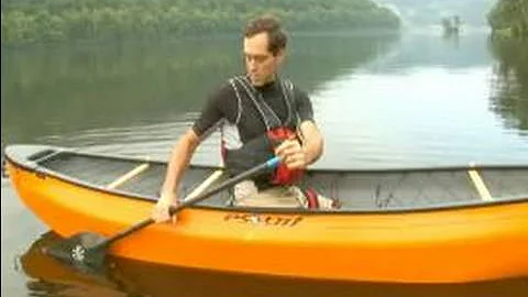 How to Steer and Paddle a Canoe : How to do Pry St...