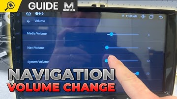 Igo Navigation Volume Change - M Series