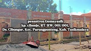 Proposal dana pembangunan pesantren Gemayasih cibungur