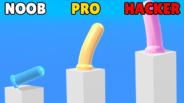 NOOB vs PRO vs HACKER in Sticky Flip