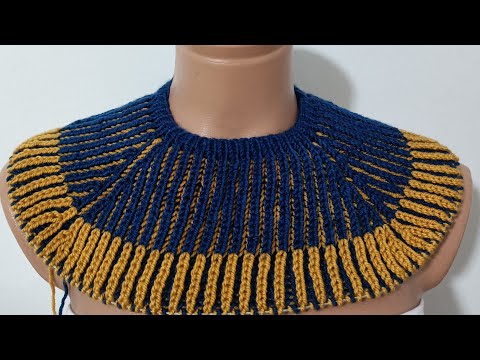 kolay Selanik örgü✓iki renkli selanik örgü modeli 1.#sweater