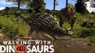 T rex vs Ankylosaurus, Walking With Dinosaurs (1999) 