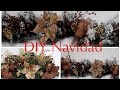 Navidad 2019DIY Decora tu misma Guirnalda y centro de mesa 🥰elegante 😍para Navidad🎄 económicos 😍