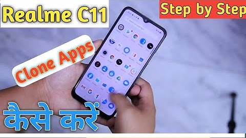 Realme C11 Dual Apps Kaise Banaye || How To Create Clone Apps in Realme C11