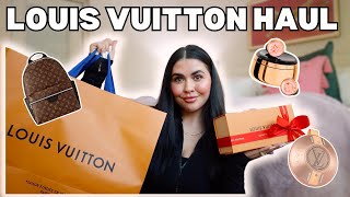 MASSIVE Louis Vuitton haul + unboxing! (Nano speaker, backpack, headphones + MORE) *2024*