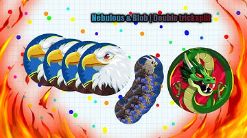 Nebulous & Blob - AMAZING DESTEOYING TEAM / AWESOME DOUBLE TRICKSPLIT / LEVEL 260 SPECIAL EDIT