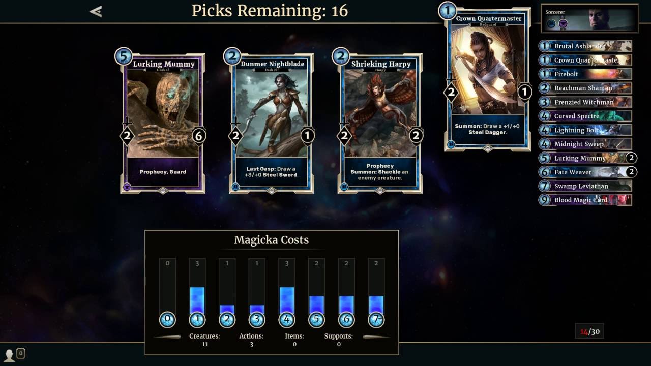 Let's Play The Elder Scrolls Legends Part 2 - Solo Arena (Intelligence / Endurance)