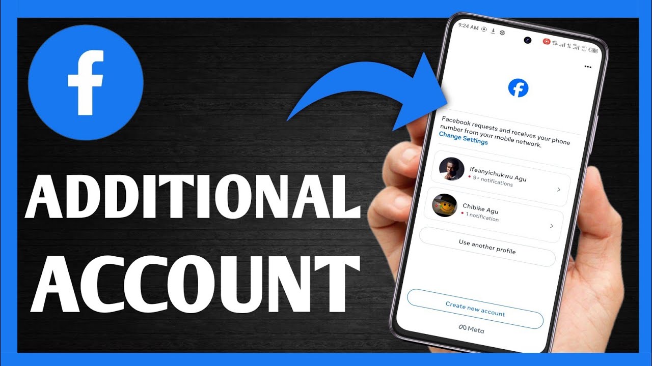 How to Add Another Facebook Account on the Same Phone | Switch Between ...