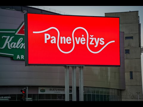 Panevėžyje – naujas LED lauko ekranas