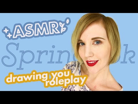 Binaural ASMR Drawing You Roleplay (Clean Audio Version)