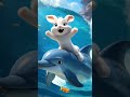 Happy Rabbit #rabbit #happy #diving #funny #dolphin #shorts #trendingshorts #trending #viralvideo
