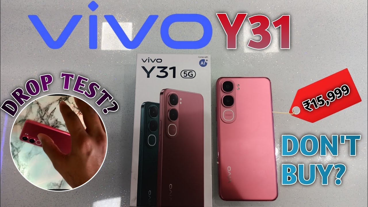 Vivo Y31 5G Smartphone 🔥Unboxing And Review 😡DON'T BUY? 😡SMARTPHONE UNDER 20000