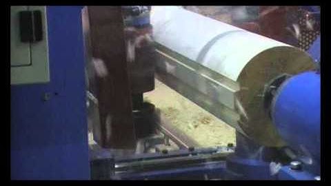 Log Lathe-Milling Machine -Log Home Machine Center by Shing Matic Co., Ltd.