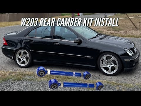 00-07 C Class Rear Camber Arm Install video - YouTube