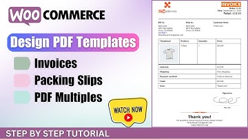 WooCommerce PDF Builder for Invoices – Packing Slips – Delivery Notes – Shipping Labels