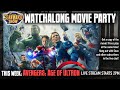 LIVE! Avengers: Age of Ultron - Superhero Movie Watchalong Party! The Sean Ward Show