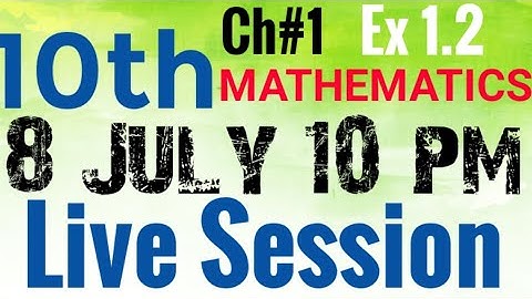 10th Class Maths,Chapter No1,Ex 1.2-Solution of Quadratic Equations by using Quadratic formula|Urdu|