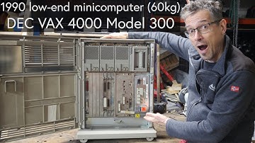 VAX 4000 Model 300 - He asked me to find him a Vintage DEC System! So I Did!