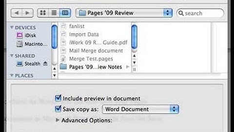 How to Interoperate with Apple iWork and Microsoft Office