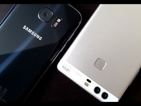 مقارنة هواوي P9 بهاتف جالكسي S7