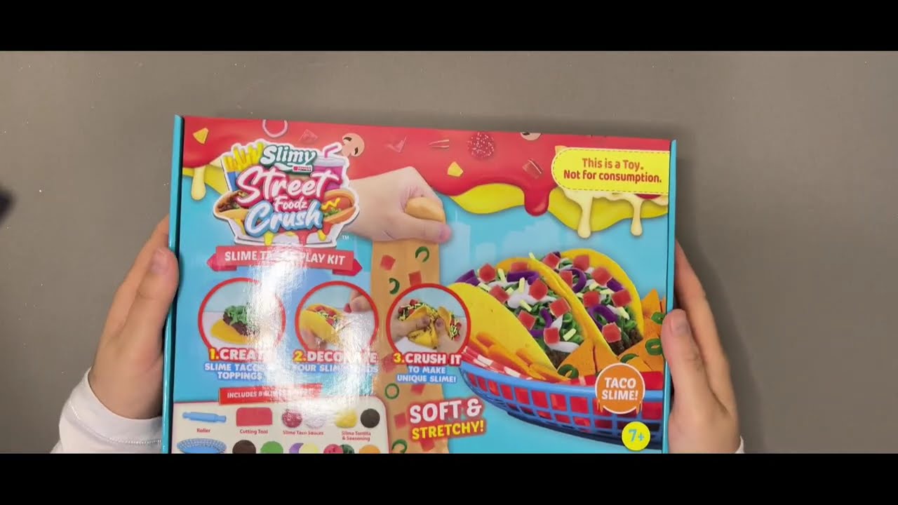 Fun 🤩 Slime 🟩 Taco 🌮 and Nacho Chips