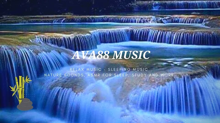 The Sound Of Streams Flowing On Rocks | For Relaxa...